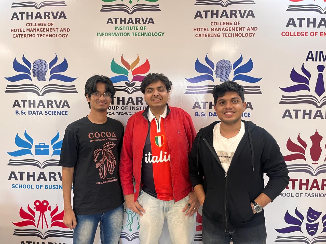 Team at the Atharva college hackathon